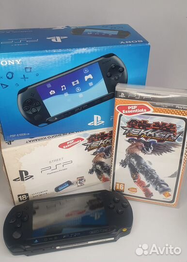 Sony PSP E1008 3B редакция Tekken, 2015 год
