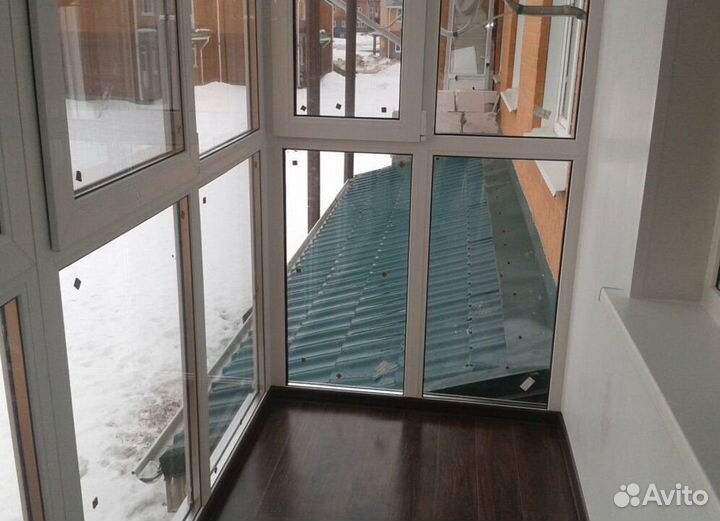 Остекление балконов и лоджий под ключ I5274