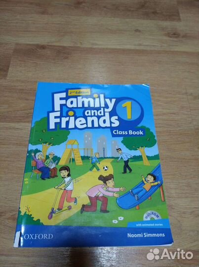 Учебник + рабочая тетрадь английского Family and F