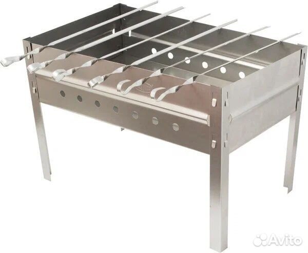 Новый Мангал + 6 шампуров