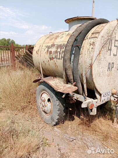 Бочка для воды на колесах