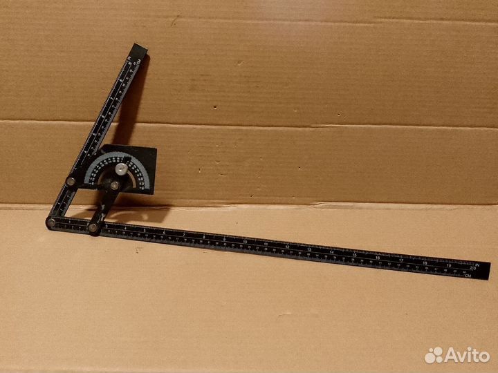 Линейка-угломер СССР