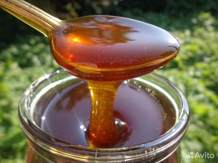 Мед цветочно-липовый, донниковый, соты в рамке