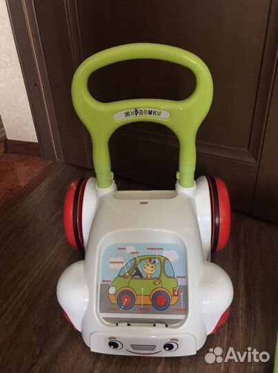 Каталка-ходунки Жирафики Суперкар