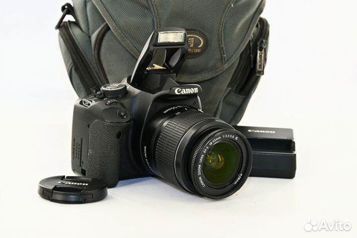 Canon EOS 500D/T1i 15.1MP зеркалка Kit 18-55