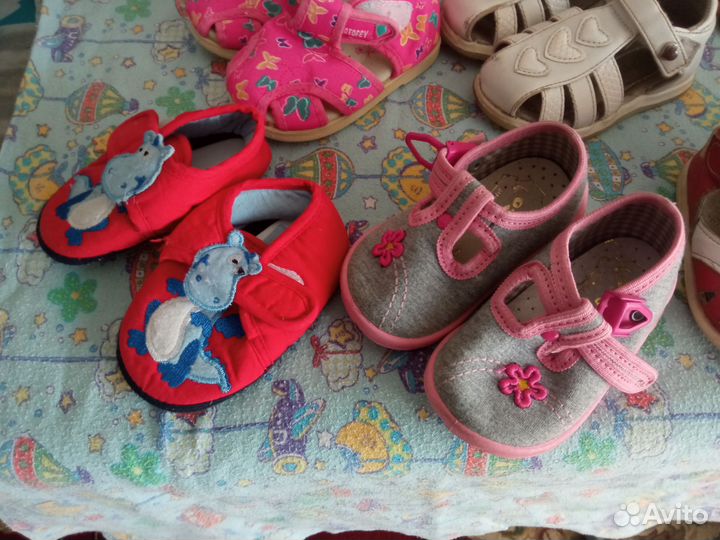 Пакет обуви для девочек 18 - 22 размер