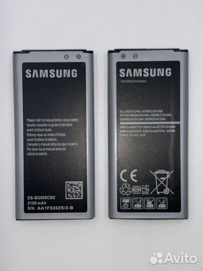 Аккумулятор samsung G800h Galaxy S5 mini EB-BG800