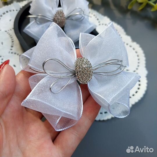 Школьные бантики ручной работы