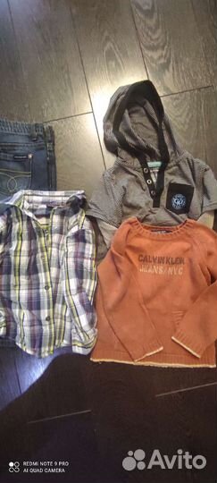 Calvin klein оригинал детская одежда 2 года