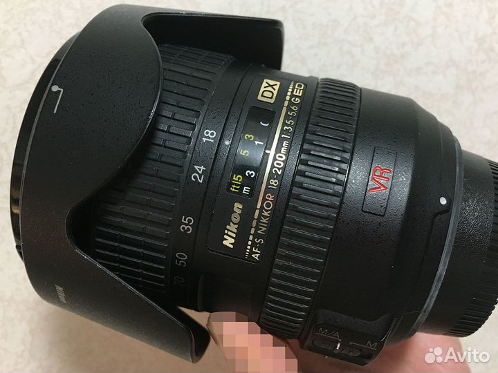 Nikon AF-S DX 18-200 f/3.5-5.6 G VR II, Новый