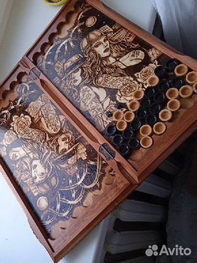 Нарды ручной работы