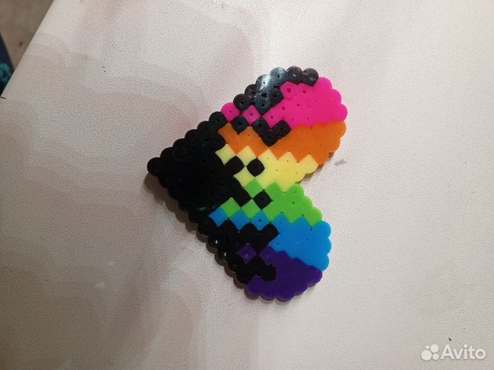 Сердечки из термомазайки