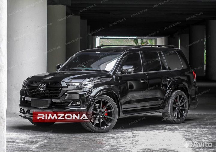 Кованые диски R22 на Крузак 200