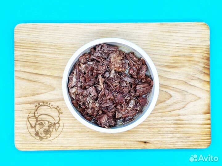 Влажный корм для собак с кониной