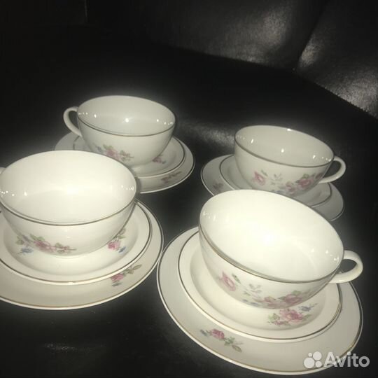 Чайные чашки фарфор гдр