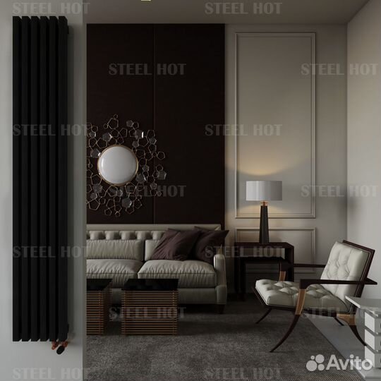 Вертикальные трубчатые радиаторы Steel Hot