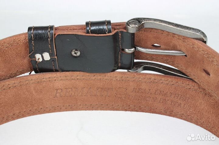 Мужской кожаный ремень 40 мм