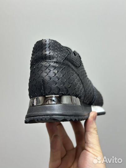 Кроссовки мужские кожаные