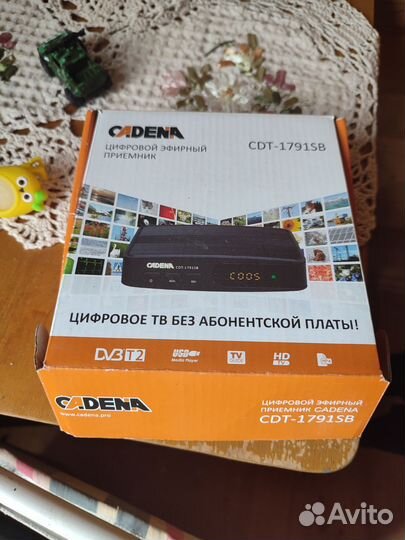 Цифровой эфирный приёмник cadena (CDT-1791SB)