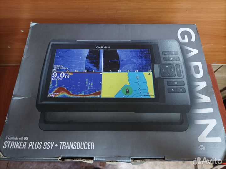 Эхолот garmin striker plus 9sv