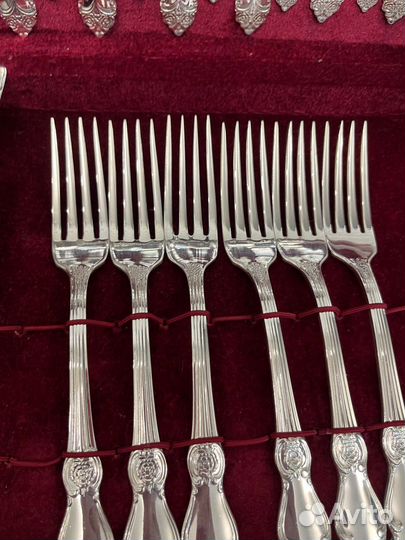 Набор столовых приборов мельхиор СССР