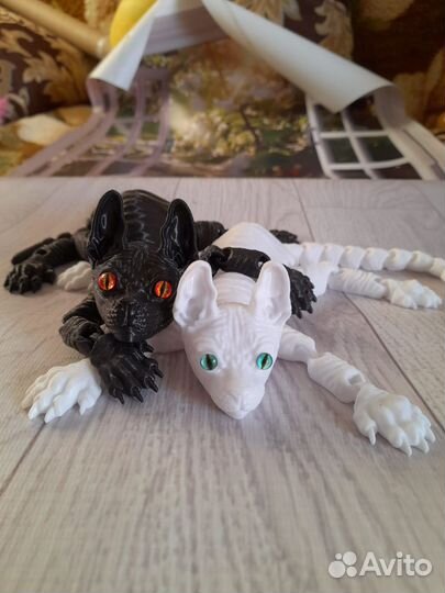 Кот сфинкс 3D