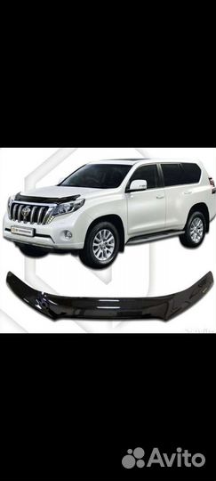 Дефлектор капота Toyota Land Cruiser Prado 150