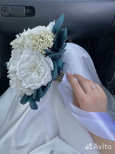Букет невесты из стабилиз. цветов аренда/покупка