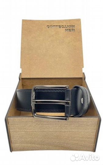 Ремень кожаный новый