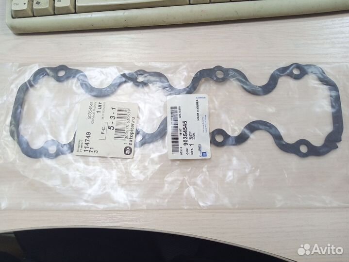 Прокладка клапанной крышки Nexia 1.5 8кл