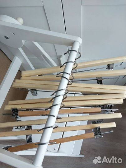 Вешалки плечики IKEA для брюк и юбок с прищепкой