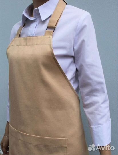 Фартук рабочий кухонный в 2х цветах