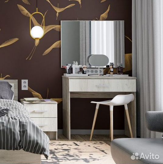 Зеркало зр 601 Гармония Крафт для спальни