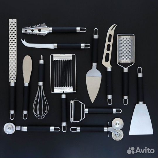 Тёрка Доляна Venus, нержавеющая сталь, цвет чёрный