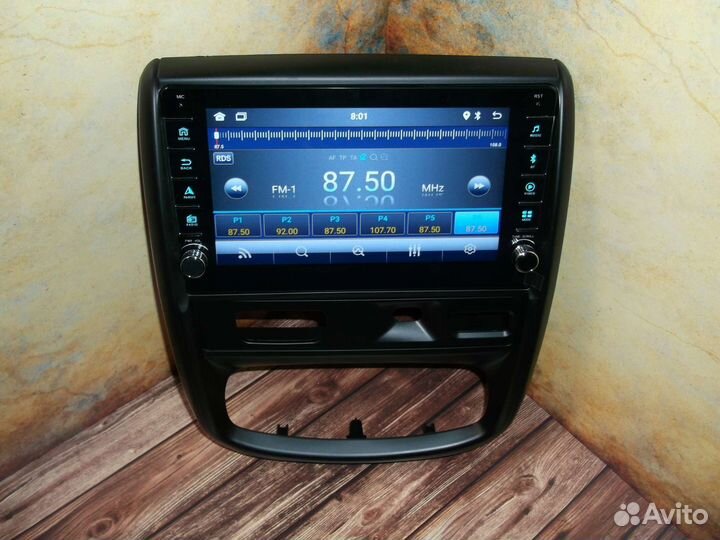 Магнитола Renault Duster Android крутилки
