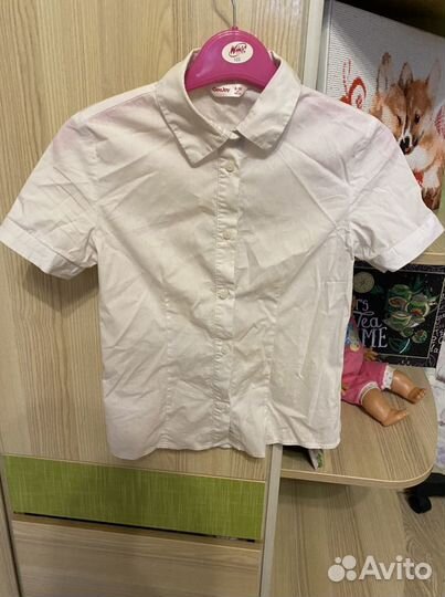 Рубашка для девочки 140