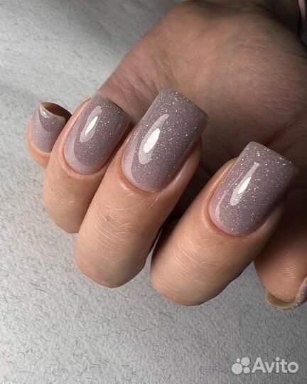 Маникюр аппаратный с покрытием