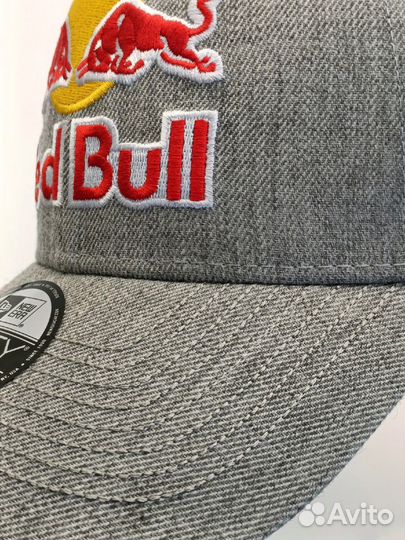 Бейсболка red bull серая new era