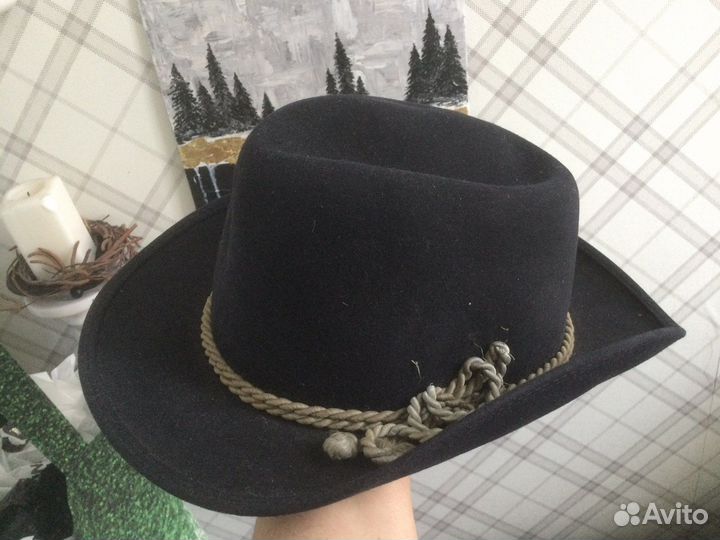 Шляпа мужская винтаж гдр