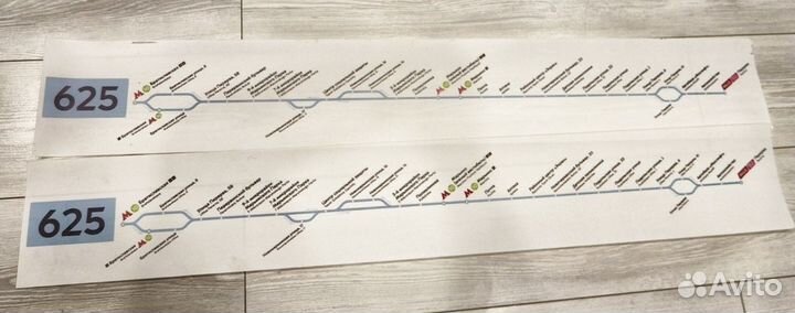 Линейные схемы маршрутов мгт