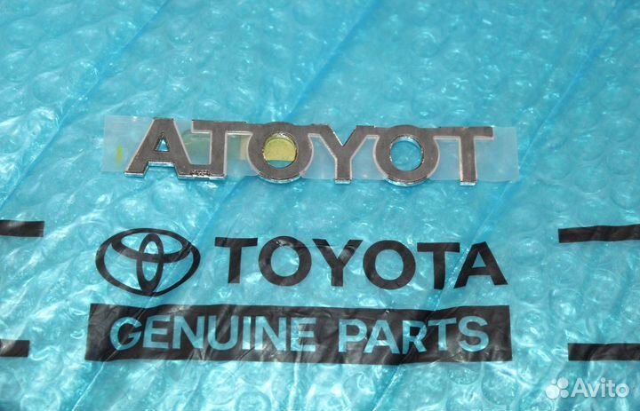 Буквы тойота для Королла 150 Оригинал NEW 06-13