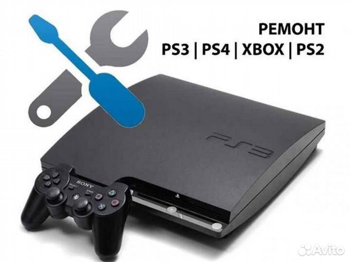 Soni PS4-PS3-PS2-PS1 ремонт и установка игр
