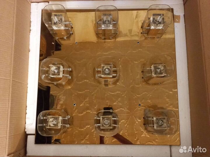 Люстра потолочная светодиодная с пультом