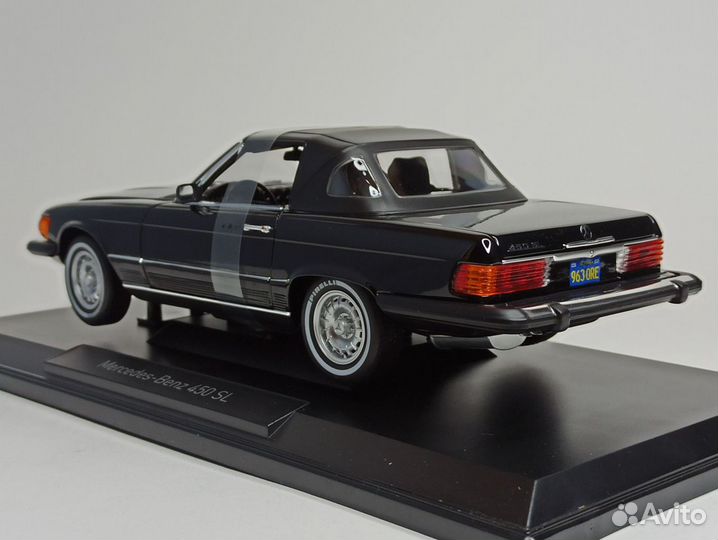 Mercedes 450 SL (R107) Us Version 1:18 Norev