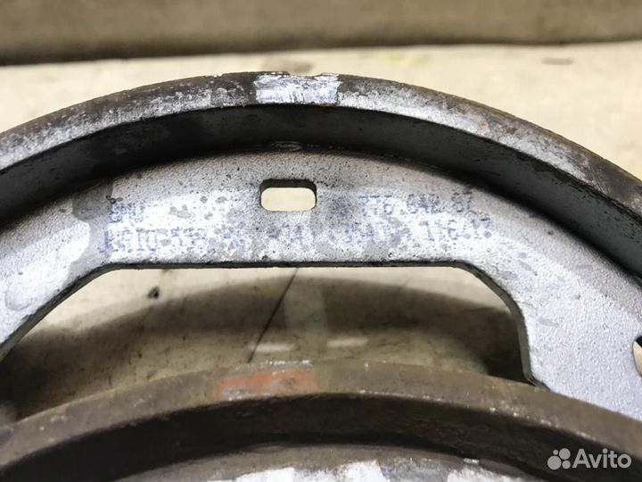 34416780041 Колодки ручника BMW X5 F15 X6 F16