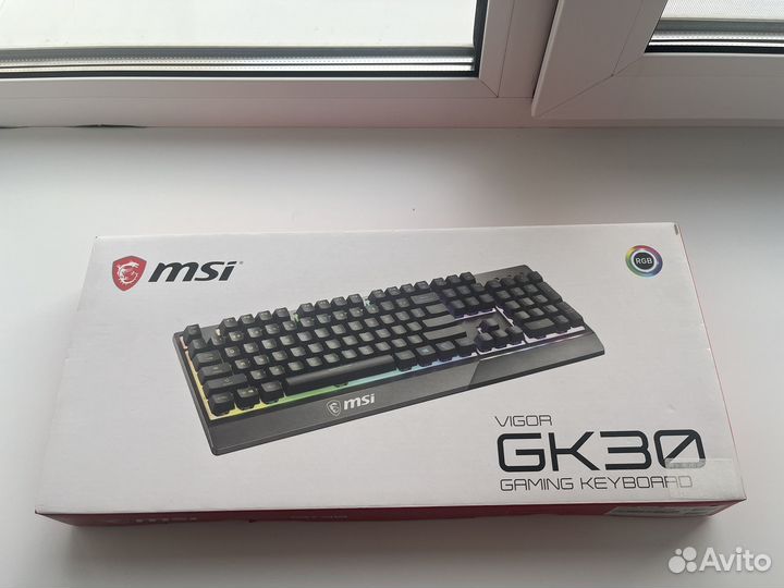 Игровая клавиатура msi