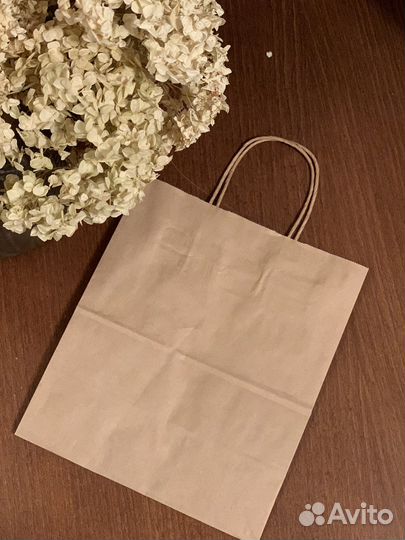 Крафт пакеты с ручками
