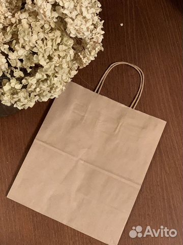 Крафт пакеты с ручками