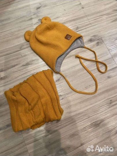 Шапка шлем для мальчика 48-50;46-48