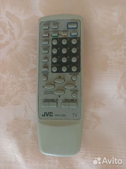 Пульт JVC RM-C1261 от лампового телевизора JVC